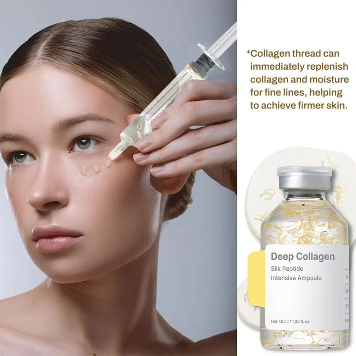 Silk Peptide Intensive Lifting Ampoule |Anti-Aging Serum For Face With Collagen & 30 Peptide Complex Skin Tightening & Firming