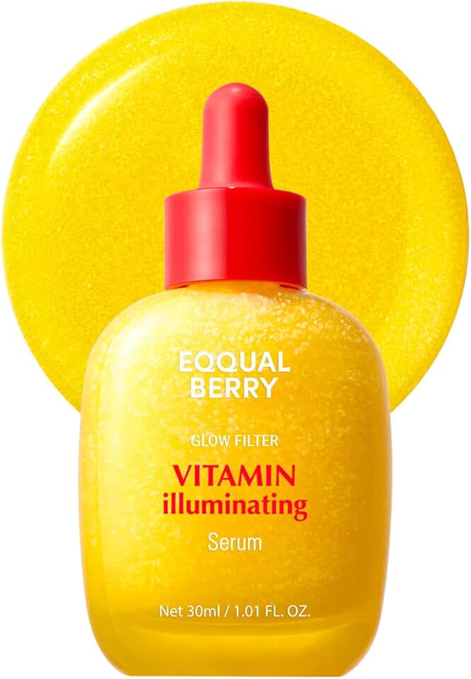 EQQUALBERRY Vitamin Illuminating Serum | Niacinamide 4% + Brightening Vitamin C Face Serum with Hyaluronic Acid & Vitami