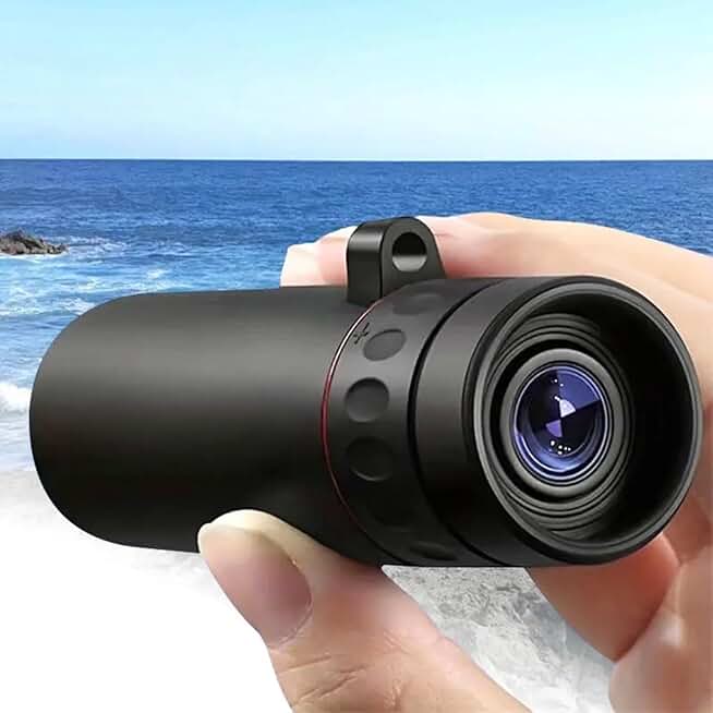Monocular Compact Mini Telescope, Portable Handheld Mini Monocular for Adults, Tech Gadgets Perfect for Bird Watching, F
