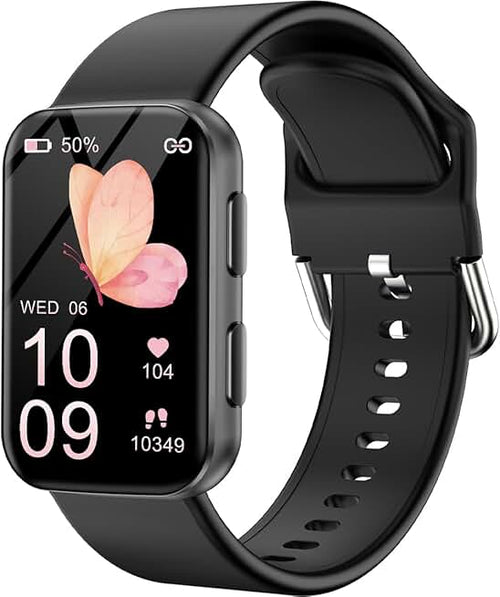 MorePro Health Fitness Tracker for Women Men, 24/7 Heart Rate Blood Pressure & Oxygen Monitoring, Sleep Tracker, 120+ Sp
