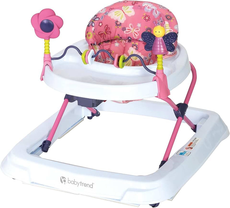 Smart Steps Trend Activity Walker with Removeable Toy Bar, Multi-Directional Front Wheels, Tray, Adjustable Height and F