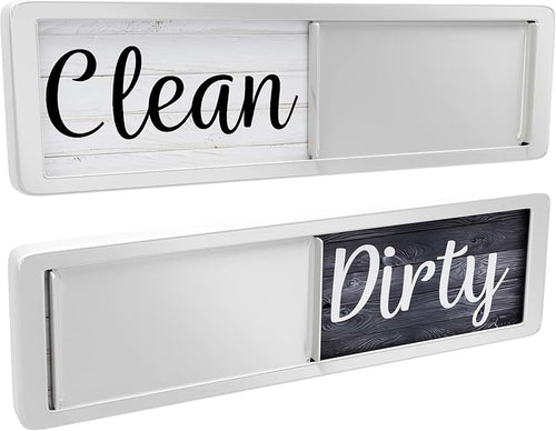 Dishwasher Magnet Clean Dirty Sign, Clean Dirty Magnet for Dishwasher, Rustic Farmhouse Kitchen Decor, Magnetic Dish Was