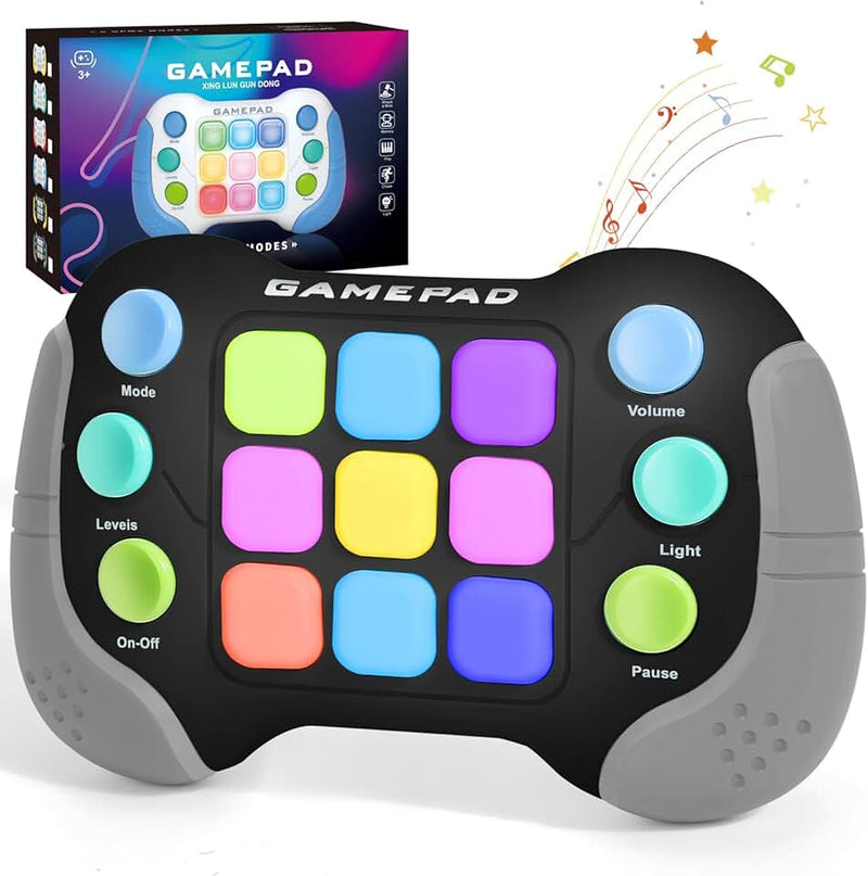 AOTIBO Fast Push Fidget Toys Handle, Flashing Handheld Game for Kids Teens Adults, Electronic Brain & Memory Game, Quick