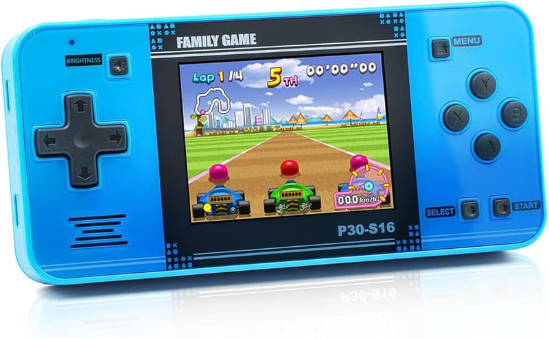 Handheld Game for Kids -Preloaded 220 Retro Video Games, Portable Gaming Player with Rechargeable Battery 3.0" LCD Scree