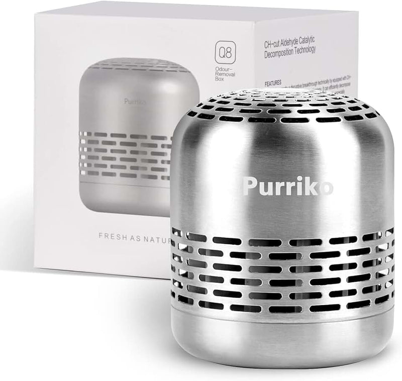 Purriko Refrigerator Deodorizer,Lasts up to 10 Years,Refrigerator Odor Eliminator,Fridge Deodorizer,More Effective Than