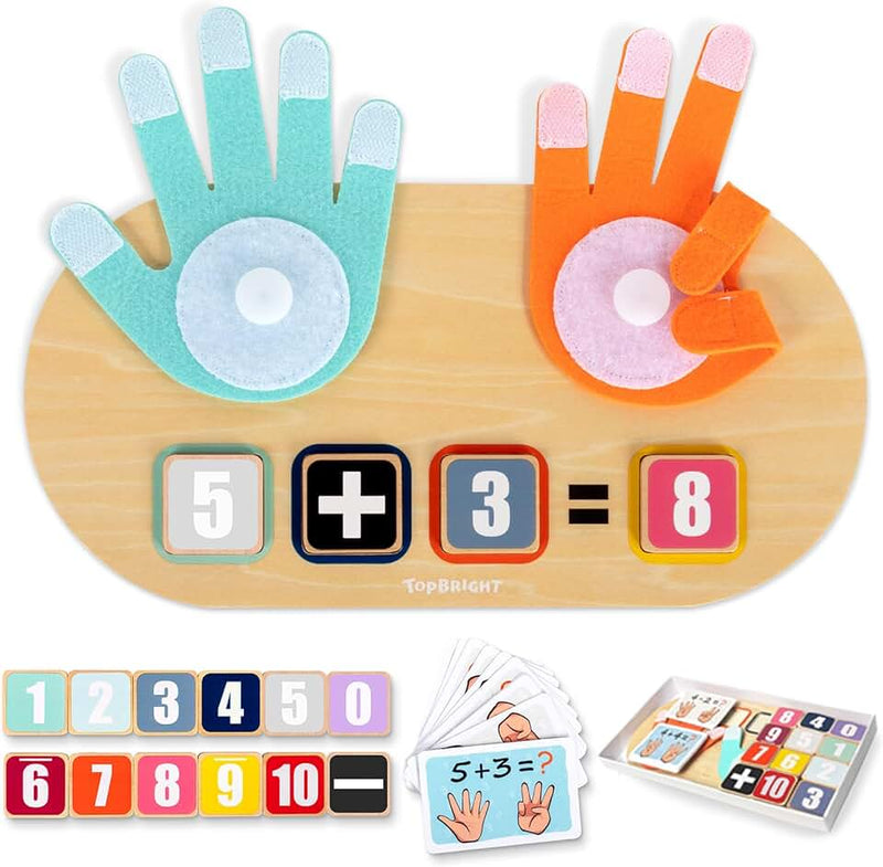 TOP BRIGHT Preschool Learning Toys for Toddlers 3-4, Montessori Toys for 3-5 Year Old Boys Girls Birthday Gifts, Educati
