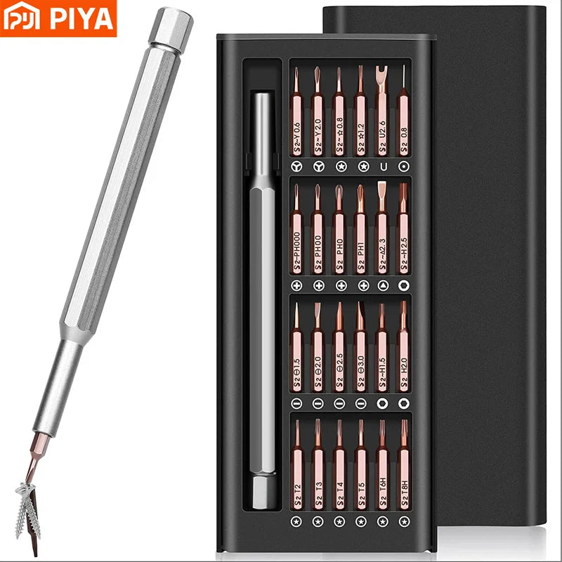 24 in 1 Premium Precision Screwdriver Set Small Screwdriver Set Magnetic Mini Screwdrivers Kit For Fixing Electronics Re