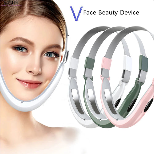 Lady Health Care V-Line Electric Face Massager Double Chin Eliminator Vibration Facial Vibration Massage Fat Reducer Lif