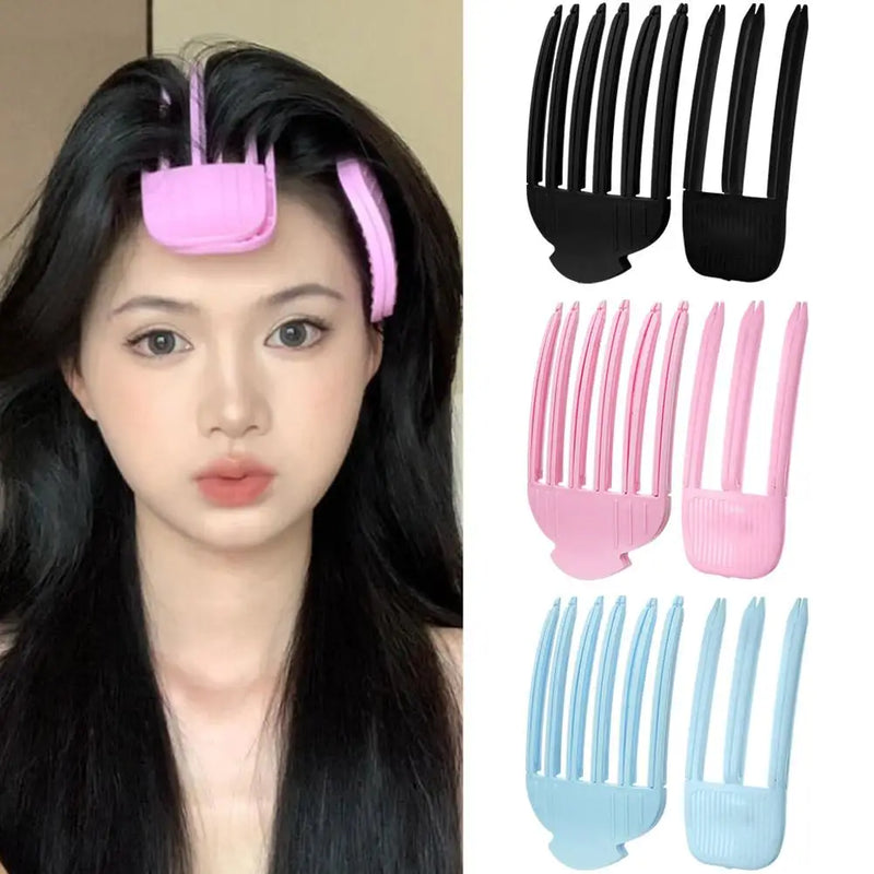 Fluffy Hairpin Curling Bangs Clips Hair Roots Volumizing Hair Clips Women Curling Fixed Shape Clips Fashion Volume Hair