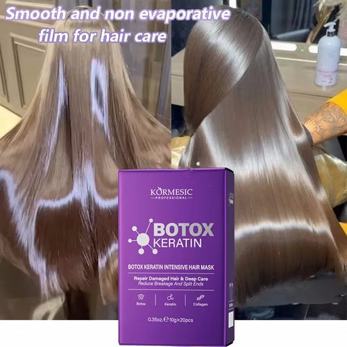 Keratin Hair Mask Magical 5 Second Repair Damage Frizzy Soft Smooth Shiny Hair Deep Moisturize Hair Treat Repair Hair Ca