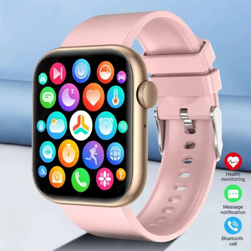 New Smart Watch For Women Full Touch Screen Bluetooth Call Waterproof Watches Sport Fitness Tracker Smartwatch Lady Relo