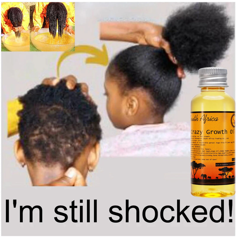 African Layden Oil Made by Ancient Methods GROW YOUR HAIR FASTER LONGER Visible Results Stop Breakage Promotes Hair Grow