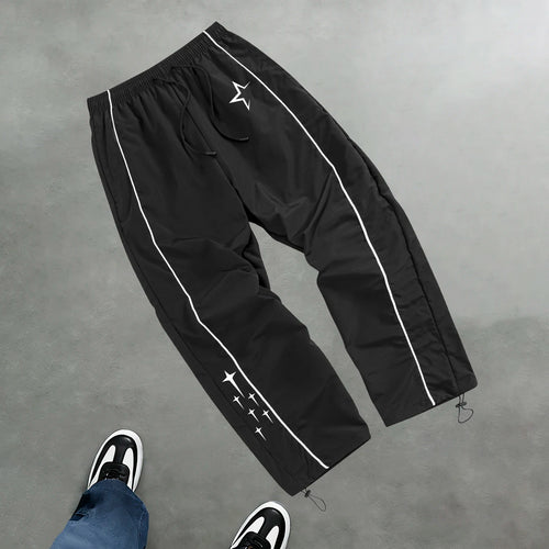Men's Star Print Casual Sports Trouser Spring And Summer Fitness Training Trousers Suitable For Everyday Commute Trendy