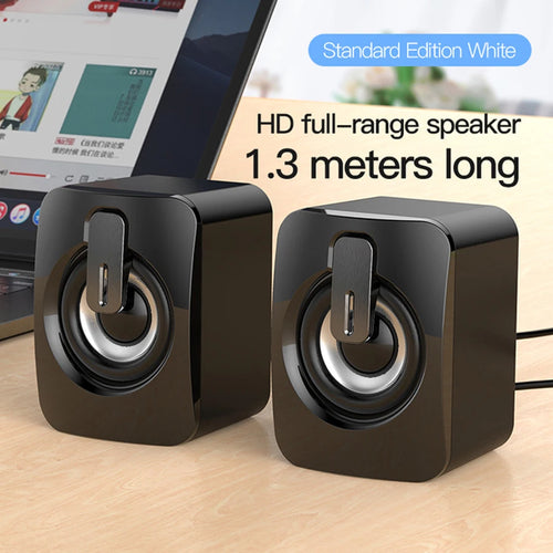Stereo USB Wireless Bluetooth Speaker For Desktop Computer Laptop PC Home Musical Music Sound Box Blutooth Altavoces Blo