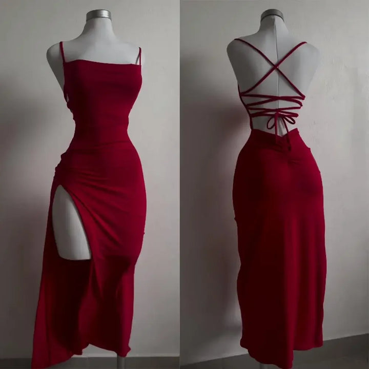 2026 Explosive New Summer Dress High Sensibility Halter Strap ...