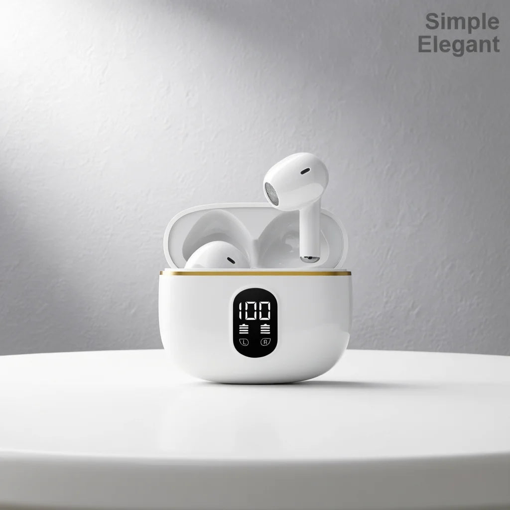 Bluetooth Earphone Wireless Headphone ENC-Calling Noise Cancelling Headset HiFi Stereo Headset Pro4s Earbuds For Xiaomi Air-pods