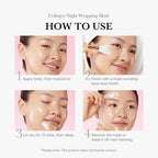 medicube Collagen Overnight Wrapping Mask & Jelly Brush: Collagen Night Wrapping Peel Off Facial Mask with Jelly Brush | Korean Skincare, Skincare Sets, Gifts for Women, Mother's Day
