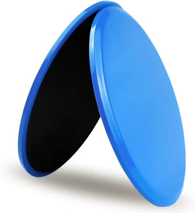 2-Pack Exercise Sliders & Fitness Discs – Dual-Sided Exercise Gliding Discs for Core Workouts & Pilates. Use on Carpet o