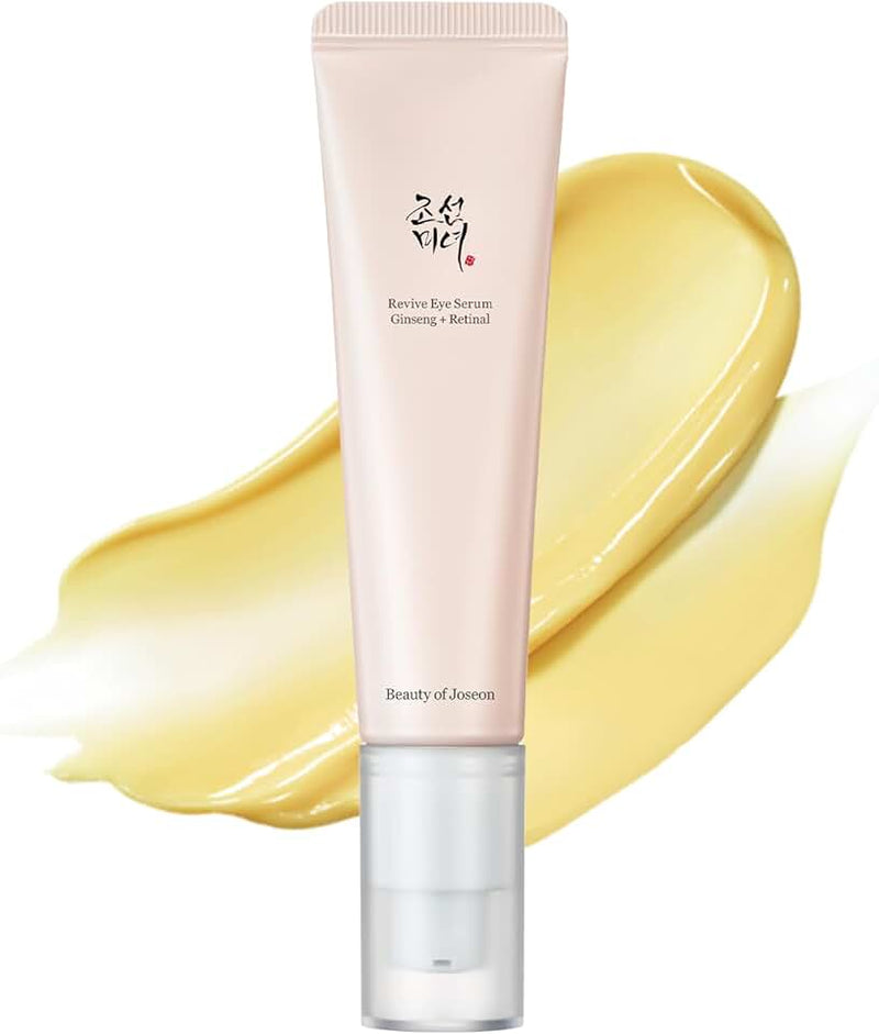 Beauty of Joseon Revive Eye Serum with Retinal Niacinamide Correction for Puffy Eye Bags Fine Lines Dark Circles Wrinkle