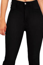 KDF Flare Jeans for Women Women's Bootcut Bell Bottom Jeans High Waisted Stretch Slimming Bell Bottoms Jeans