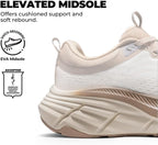 NORTIV 8 Women's Walking Shoes Cushion Comfortable ActiveBreeze Running Tennis Shoes Non-Slip Workout Gym Sports Athletic Breathable Fashion Sneakers