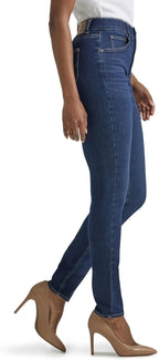 Lee Women's Ultra Lux Comfort with Flex Motion Skinny Leg Jean with Ever Fit