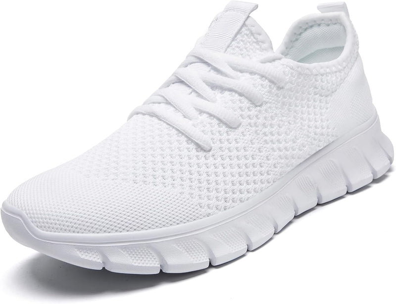 Men Running Tennis Shoes Gym Fashion Sneakers Walking Workout Shoes Athletic Slip on Breathable Mesh Comfortable Lightweight Casual Sport Shoe