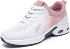 Padgene Womens Sneakers Air Cushion Running Shoes Lightweight Tennis Walking Shoes Mesh Breathable Gym Work Fashion Sneakers Athletic Comfortable Casual