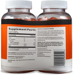 Amazon Basics Vitamin C 250 mg Gummies, Orange, 300 Count (2 Packs of 150), 2 per Serving (Previously Solimo)