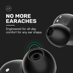 Raycon Everyday Classic Bluetooth Wireless Earbuds + Microphone with Active Noise Canceling, Sweat & Water-Resistant Earphones, Ear Buds Wireless Bluetooth Up to 32 Hours Playtime (Black)