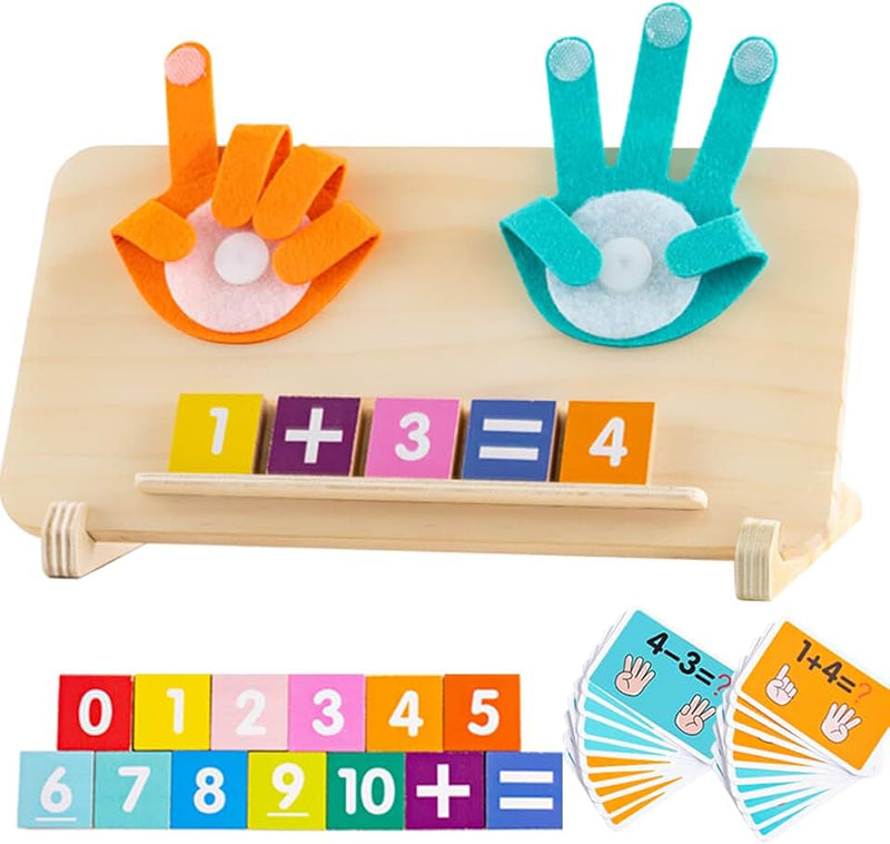 Montessori Toys for 3 4 5 Year Old,Preschool Learning Toys for Toddlers age 2-4,Educational Math manipulatives Number Co