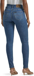 Lee Women's Ultra Lux Comfort with Flex Motion Skinny Leg Jean with Ever Fit
