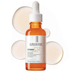La Roche-Posay Pure 12% Vitamin C Serum For Face With Hyaluronic Acid & Salicylic Acid, Hydrating Face Serum, Boost Radiance & Reduce Wrinkles, 2 Formulas for Normal or Oily Skin Control