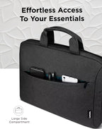 Lenovo Laptop Bag T210, Messenger Shoulder Bag for Laptop or Tablet, Sleek, Durable & Water-Repellent Fabric