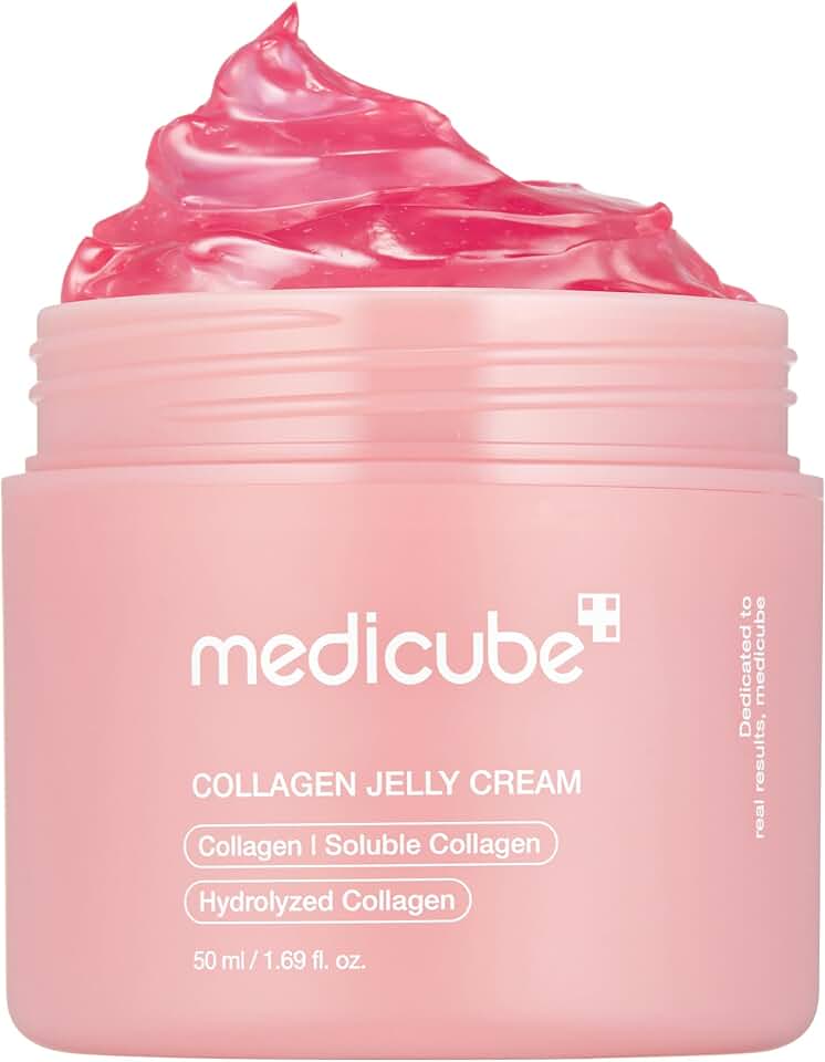 medicube Collagen Jelly Cream- Niacinamide & Freeze-Dried Hydrolyzed Collagen - Boosts skin's barrier hydration and give