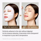 mixsoon Bean Collagen Hydrogel Mask Hydration All-In-One Firming, Soothing Gel Formula Face Mask for Radiant, Smooth Skin Stocking Stuffers 35g / 1.18 fl.oz. (5ea) Korean Glass Skin Care