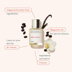 Dossier - Ambery Vanilla 1.7Oz (50ml) - Eau de Parfum - Inspired by Y S.L's B.lack O.pium - Long-lasting Fragrance - Feminine
