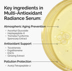 The Ordinary Multi-Antioxidant Radiance Serum, Vitamin C Serum For Face, Brighten & Protect Skin – Boosts Glow & Shields Against Environmental Stressors, 1 Fl Oz
