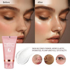 Collagen Night Wrapping Mask, Colorless Gel Deep Nourishing Firming Mask, Enhances Skin Elasticity, Instant Removal Film Forming Hydrating Skincare (1PCS)