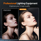 EMART 10" Ring Light with 55" Extendable Tripod Stands and Phone Holder, Dimmable LED Circle Round Light for Selfie Camera Photography/Makeup/YouTube Video/Vlogging/Live Streaming