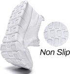 Men Running Tennis Shoes Gym Fashion Sneakers Walking Workout Shoes Athletic Slip on Breathable Mesh Comfortable Lightweight Casual Sport Shoe