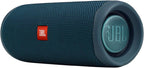 JBL FLIP 5, Waterproof Portable Bluetooth Speaker, Blue, 3.6 x 3.6 x 8.5