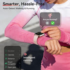 Smart Watches for Women, 1.85" HD Alexa Smart Watch for Android Phones & iPhones with Calls/Messages/Reminders, 3ATM 120+ Sport Modes Fitness Tracker Watch for Women with Heart Rate/Sleep/SpO2 Monitor