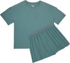 Hanes Women's Pajamas Set, Comfywear Pajamas for Women Set, Originals SupertSoft Loungewear, T-Shirt & Sleep Shorts