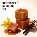 Sttes Perfume 02# Irresistible Sunshine for Women - Pistachio, Vanilla & Salted Caramel Eau de Perfume 100ml (3.4fl oz) Sweet Gourmand Caramel Vanilla Fragrance (Evolution of 602)