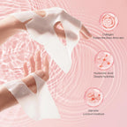 Collagen Face Mask Skincare, Hydrating & Firming Hydrogel Face Masks, Elasticity Boosting Collagen Mask for All Skin Types, Skin Care Essentials 34g x 4 Sheets