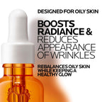 La Roche-Posay Pure 12% Vitamin C Serum For Face With Hyaluronic Acid & Salicylic Acid, Hydrating Face Serum, Boost Radiance & Reduce Wrinkles, 2 Formulas for Normal or Oily Skin Control