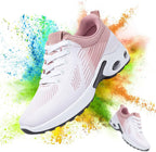 Padgene Womens Sneakers Air Cushion Running Shoes Lightweight Tennis Walking Shoes Mesh Breathable Gym Work Fashion Sneakers Athletic Comfortable Casual
