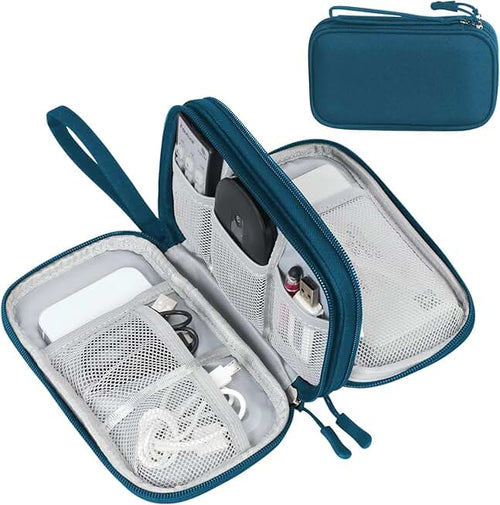 FYY Electronic Organizer, Travel Cable Organizer All-in-One Storage Bag Pouch Electronic Accessories Carry Case Portable