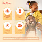 MARYRUTH'S Organic Vitamin C Supplement | Liquid Vitamin C Liquid Drops for Adults & Kids | Immune Support Supplement for Overall Health | Vegan | Non-GMO | Gluten Free | 4 Fl Oz